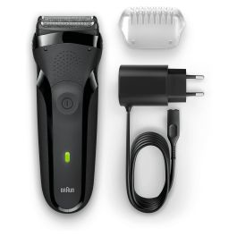 Braun Serie 3 300s Máquina de afeitar de láminas Negro 2 SensoFoil LED Batería recargable
