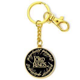 THE CARAT SHOP Llavero El Señor de los Anillos Logo Dorado con Esmalte Negro - Aleación de Zinc para Fans Precio: 11.49999972. SKU: B164C7L66M