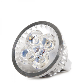 Epistar Bombilla LED MR16 GU5,3 4W 281Lm 3000K 12-24V CA-MR16-24V-4W-WW 40.000H