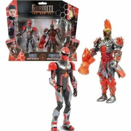 Gormiti GRV192 Caja de Figuras de Acción - Gormiti del Fuego: Scion, Zane y Fireon - 15 cm para Niños +4 Años