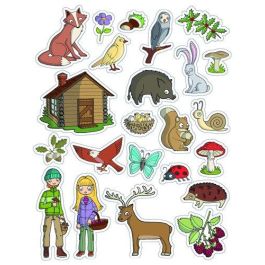 Gomets Apli Tematicos Bolsa 3H Removibles El Bosque 69 Uds. (11432) (Set de 5) Precio: 9.5000004. SKU: B1E4BJJRTG