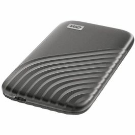 Western Digital 2 TB My Passport SSD, USB 3.2, USB-C, 1050MB/s Lectura, 1000MB/s Escritura, Portátil SSD, Gris