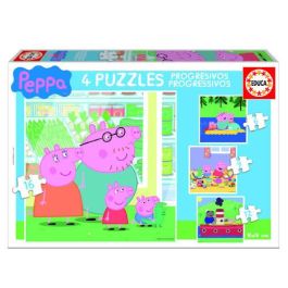Educa Borras Puzzle Progresivo Peppa Pig 6-9-12-16 Piezas 16x16cm Precio: 12.94999959. SKU: B1DGH289HY