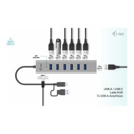Hub USB i-Tec C31HUBMETAL703