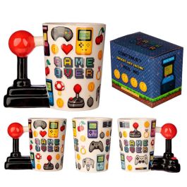PUCKATOR Taza asa 3D Joystick Pixel Game Over