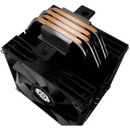 Enermax ETS-T41D Disipador CPU Gaming Tipo Torre Doble Ventilador 250W TDP 4 Heatpipes Sockets Intel 1700/1200 AMD AM5/AM4