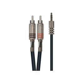 Cable De 3 Metros De Longitud. Mini Jack Stereo Macho A 2 Rca Macho Precio: 6.99955355. SKU: B16VF5VF6T