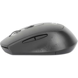 MANHATTAN MW6200 Ratón Inalámbrico Óptico USB-A, 6 Botones, Rueda, 1600 DPI, Ambidiestro, Negro