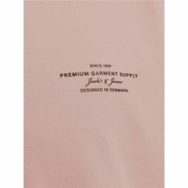 Camiseta de Manga Corta Hombre Jack & Jones Jprblachad Brandingw Neck