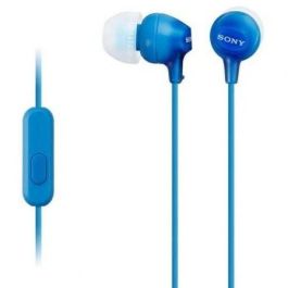 Auriculares de Botón Sony MDR-EX15AP Azul Precio: 10.50000006. SKU: S0429951