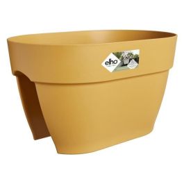 ELHO - Maceta - Vibia Campana Flower Bridge 40 - Amarillo miel - Balcón exterior - L 26 x An 39 x Al 22 cm Precio: 27.50000033. SKU: S7167350