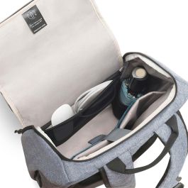 DICOTA Eco Backpack MOTION 13-15.6" Mochila para Portátil Eco Friendly Vaquero Azul