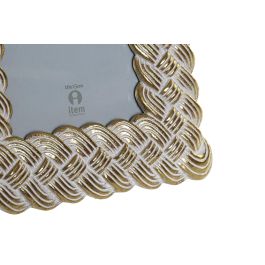 DKD Home Decor Marco Foto 10x15 Tradicional Dorado Resina 2 Unidades 2 x 22 x 17 cm