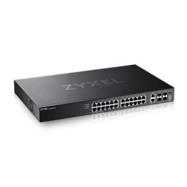Zyxel XGS2220-30-EU0101F Switch Gestionado L3 Gigabit Ethernet 24 Puertos RJ45 + 4 Puertos SFP+ Negro
