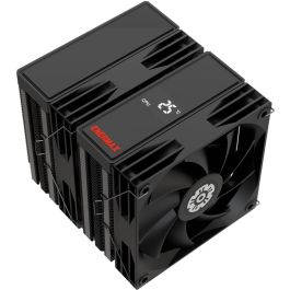 Enermax ETS-T60D Refrigerador de aire para CPU, Ventilador de 12 cm, Negro, para Procesadores de hasta 280W TDP