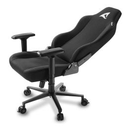 Sharkoon SKILLER SGS40 Fabric Silla Gaming Negra Ergonómica Ajustable Máx 150kg