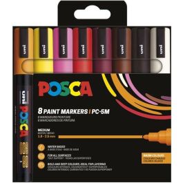 Marcador T.Opaca No Perm. Uni Posca 1,8 (Pc-5M) Colores Calidos Estuche De 8 Precio: 27.50000033. SKU: B1DC4V2ZEW