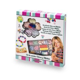 Tachan Set para Hacer Pulseras y Collares con Cuentas de Alfabeto de Madera en Colores, Incluye Cuerdas y Estuche, para Niños +5 años. Precio: 14.49999991. SKU: B1DLWLRPH8