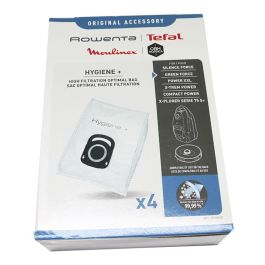 Rowenta Bolsas de recambio para aspirador, compatible con modelos rr8587wh, ro6189ea y otros, hygiene +, 19,5x27,5cm, 5 unid