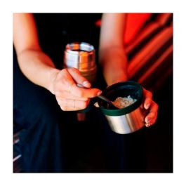 Stanley Food Jar 10-07936-003 0,70 L Acero Inoxidable, Verde Hammertone, Conserva Calor 15h/Frío 18h, A prueba de Fugas