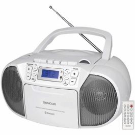 Reproductor de CD/casete - SENCOR - SPT 3907 W - 4 W - Bluetooth - Blanco