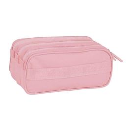 Safta Portatodo Triple Big Basic Rosa 21,5x10x8cm