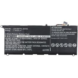 CoreParts Batería de Portátil para Dell 45.14Wh Li-Pol 7.4V 6100mAh Negro