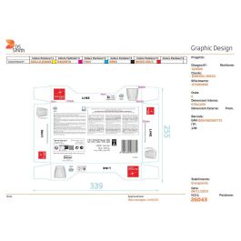 Set 6 Vasos Bajos Vidrio Line Bormioli Rocco 29 cL