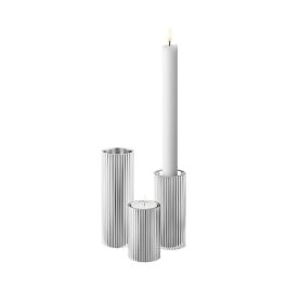 Georg Jensen Juego de 3 Portavelas Bernadotte, 2 unidades - Diámetro 5 cm, Altura 8, 11 y 14 cm Precio: 241.395. SKU: B15KQ4LZ8X