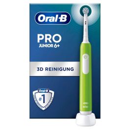 Oral-B 8006540743027 Cepillo Dental Giratorio Junior para Niño, Verde, 3 Modos (Diario, Sensible, Blanqueador), Suave, Temporizador 2 Minutos, Recargable Precio: 53.49999996. SKU: B1B6522H8G