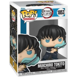 Funko Figura POP Demon Slayer Kimetsu no Yaiba Muichiro Tokito Vinilo 9cm Caja Regalo