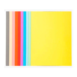 Gio Subcarpeta Cartulina A4 180 gr Amarillo Pastel Pack De 50U