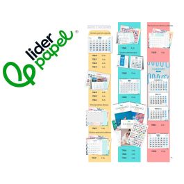 Calendarios Liderpapel 2025 Pack De 24 Unidades Diseños Surtidos Lote Precio: 142.1749999758. SKU: B17TC3B2ZT