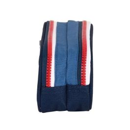 Estuche Escolar BlackFit8 Stamp Azul 21 x 8 x 6 cm Estuche Escolar BlackFit8 Stamp Azul 21 x 8 x 6 cm