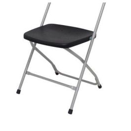 Piqueras y Crespo PACK5314NE Pack de 5 sillas plegables de conferencia, asiento y respaldo de polipropileno negro Precio: 240.50000051. SKU: S5703174