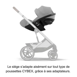 Cybex Silla de Coche Cloud G i-Size Plus - Gris Piedra - CYB4063846478750