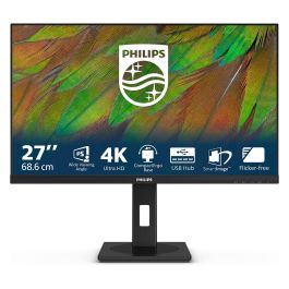 Philips 27B1N3800 Monitor 27 Pulgadas (68,6cm) 4K UHD IPS 3840x2160, 60Hz, 4ms, USB, HDMI, DisplayPort, Altavoces, Negro Precio: 225.59000057. SKU: B1JRZZTK3E