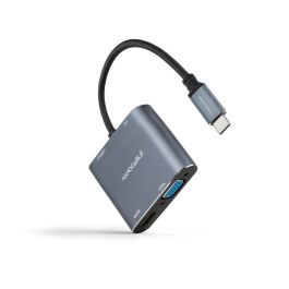 Adaptador USB C a HDMI NANOCABLE 10.16.4304 Gris 4K Ultra HD 15 cm Precio: 22.49999961. SKU: B1J9EKTPWA