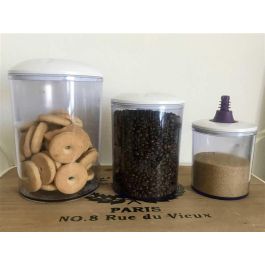 Magic Vac ACO1182 Juego 3 Recipientes para Envasado al Vacío con Tapón para Botellas - 0.75L, 1.5L, 3L