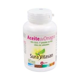SURA VITASAN Aceite de Onagra 500mg Ecológico 90 Perlas, con 68% Ácido Linoleico y 10% Ácido Gamma Linolénico, y Vitamina E Precio: 17.6899998. SKU: B15A33584L
