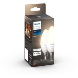 PHILIPS Hue White - Bombillas LED inteligentes E14 - Compatible con Bluetooth - Paquete de 2 Precio: 49.50000011. SKU: S7808928