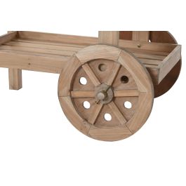DKD Home Decor Expositor Shabby Carro Natural 42 x 135 x 87 cm
