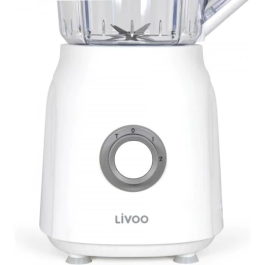 Livoo Batidora LIV1713288599839 - 1,5 L - 600 W - 22.000 rpm - 2 Velocidades - Turbo - Blanco