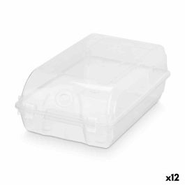 Caja apilable para zapatos Transparente Plástico 21 x 13 x 37 cm (12 Unidades) Precio: 52.5000003. SKU: B15JLWWXPP