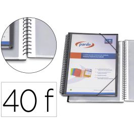 Carpeta Pardo Escaparate Con Espiral 40 Fundas Folio Personalizable Color Negro Precio: 7.99000026. SKU: B1EAAE4VA9