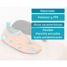 KioKids Happy Summer Zapatos Acuáticos Infantiles Naranja Cocodrilos Talla Eur 26