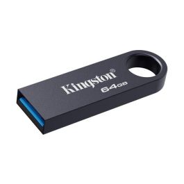 Kingston DataTraveler SE9 G3 64GB USB 3.2 Gen 1 Flash Drive Dark Nickel