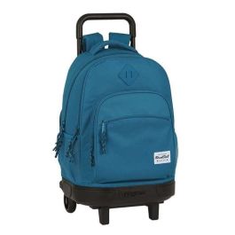 Cartera Escolar Safta Con Carro Blackfit8 -'Egeo-' Mochila Grande C- Ruedas Compact Extraible Precio: 38.59000002. SKU: S4302526