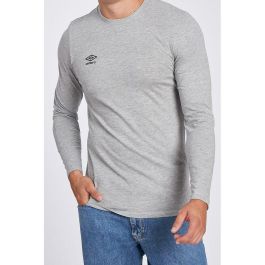 Camiseta de Manga Larga Hombre Umbro SMALL LOGO LS TEE 65775U B43 Gris Precio: 29.88999959. SKU: S2022755