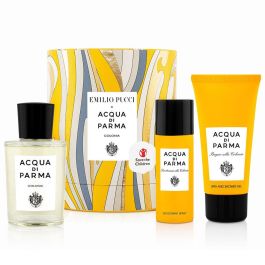 Set Acqua di Parma: Blu Mediterraneo Arancia di Capri, Eau De Toilette, Unisex, 75 ml + Blu Mediterraneo Arancia di Capri, Body Lotion, All Over The Body, 50 ml + Blu Mediterraneo Arancia di Capri, Cleansing, Shower Gel, For All Skin Types, 40 ml Precio: 184.041. SKU: B1JSLYV8DF